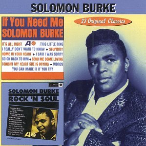 cover: Cry To Me, Solomon Burke