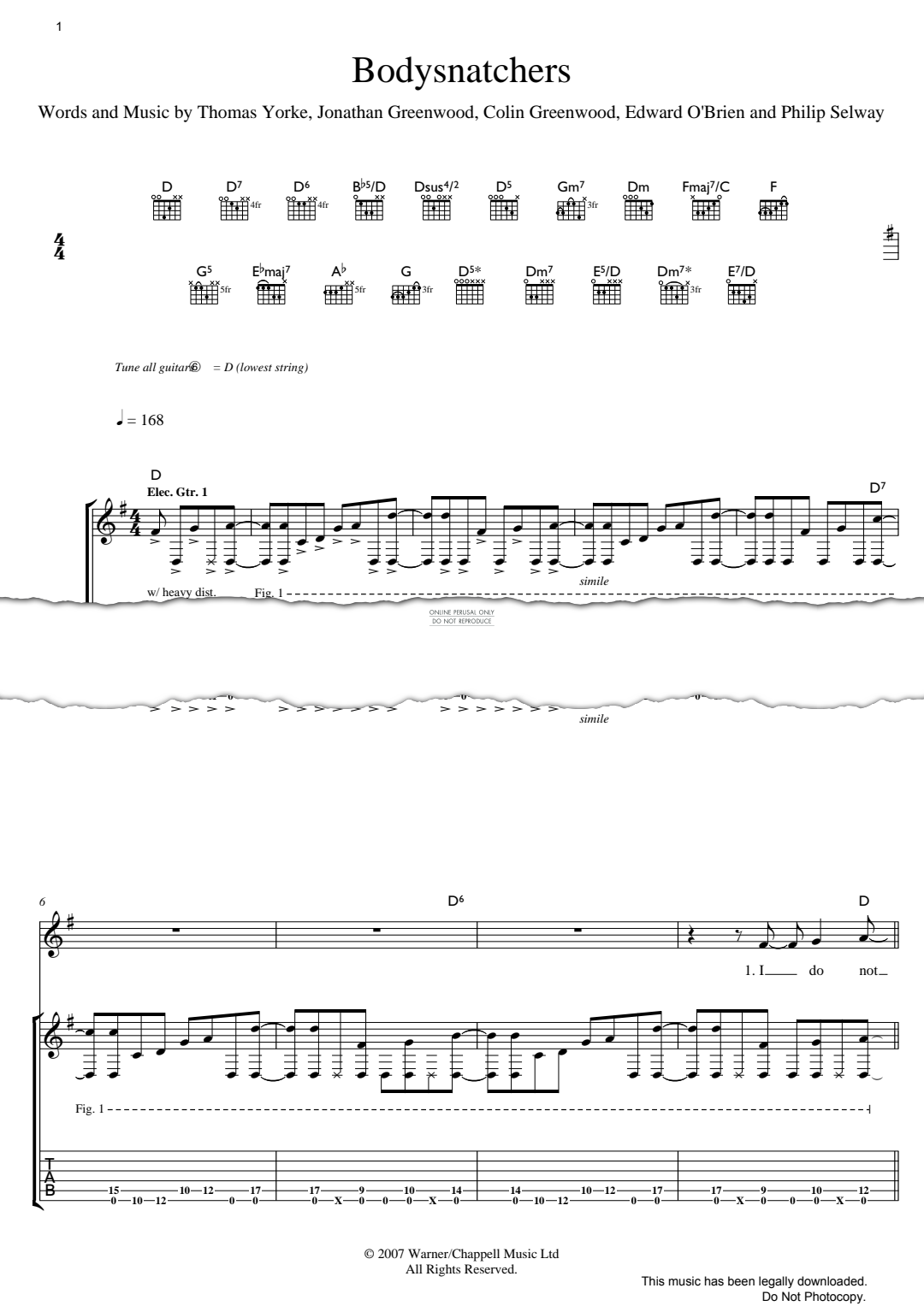 gallery: Bodysnatchers, Radiohead