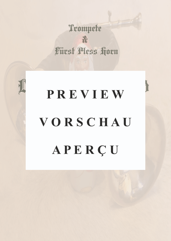 gallery: Lasst uns froh und munter sein, , Duett für Trompete in B und Plesshorn/Trompete in B