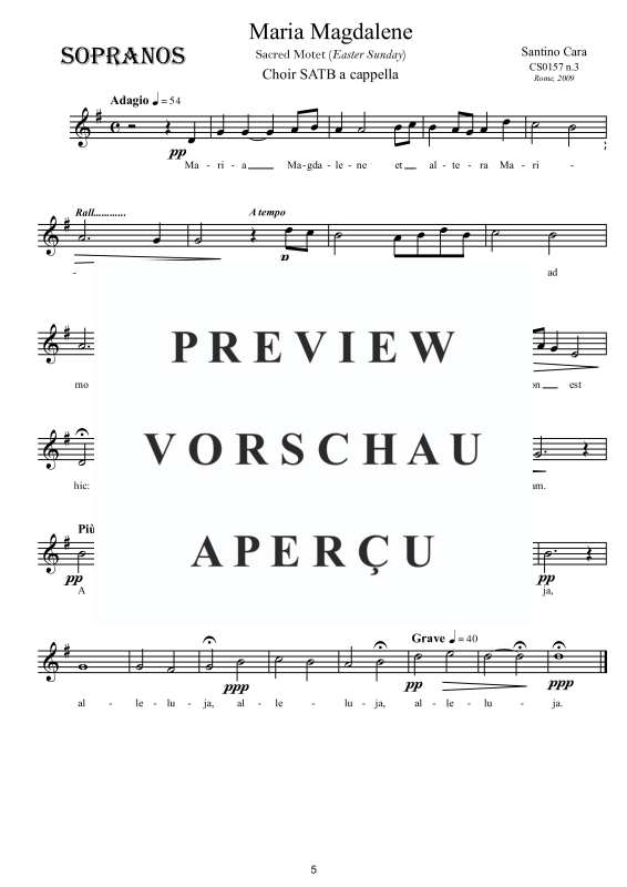 Produktgalerie: Seite 6 von 9 Maria Magdalene, , Gemischter Chor