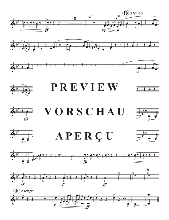 Produktgalerie: Seite 13 von 17 Valse Lente , , (Blechbläserquintett)
