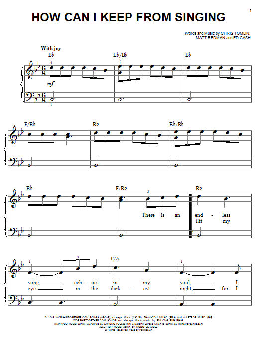 Produktbild zu: How Can I Keep From Singing