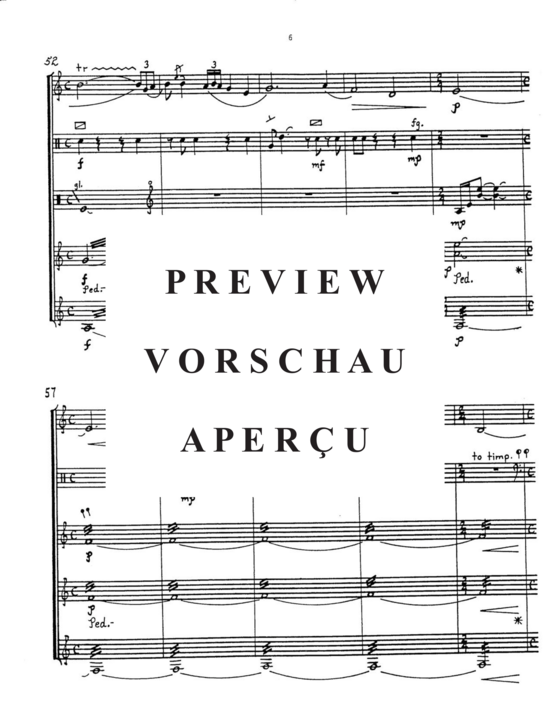 Product gallery: Page 10 of 21 Escapade , , (alto saxophone solo and 4 percussionists)