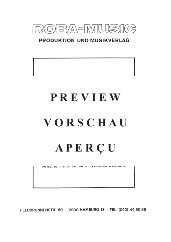 Produktgalerie: Seite 2 von 4 Sleeping on the Job , Domino, Fats, Klavier und Gesang