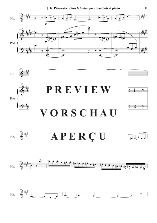 Product gallery: Page 12 of 19 Dans Le Vallon , , (Oboe + Keyboard)