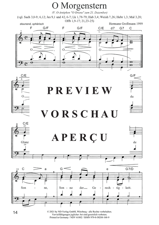 gallery: Die sieben O-Antiphonen , , (Gemischter Chor)