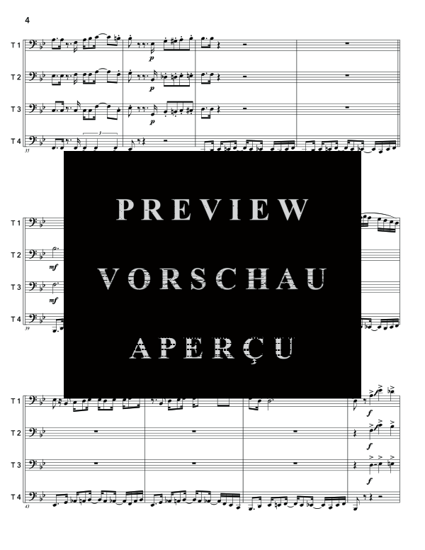 Product gallery: Page 8 of 11 Blues for All, , (Tuba Quartet TTTT)