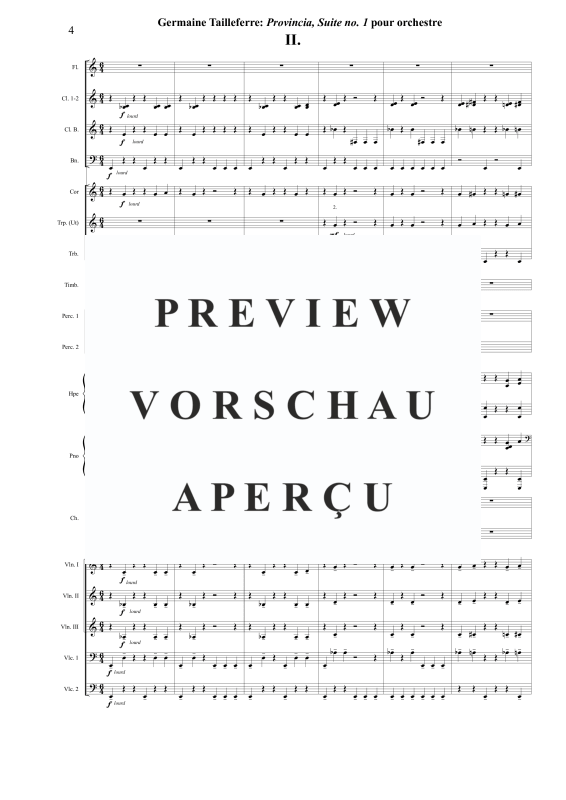 Produktgalerie: Seite 11 von 11 Provincia - Suite no. 1, , Orchester