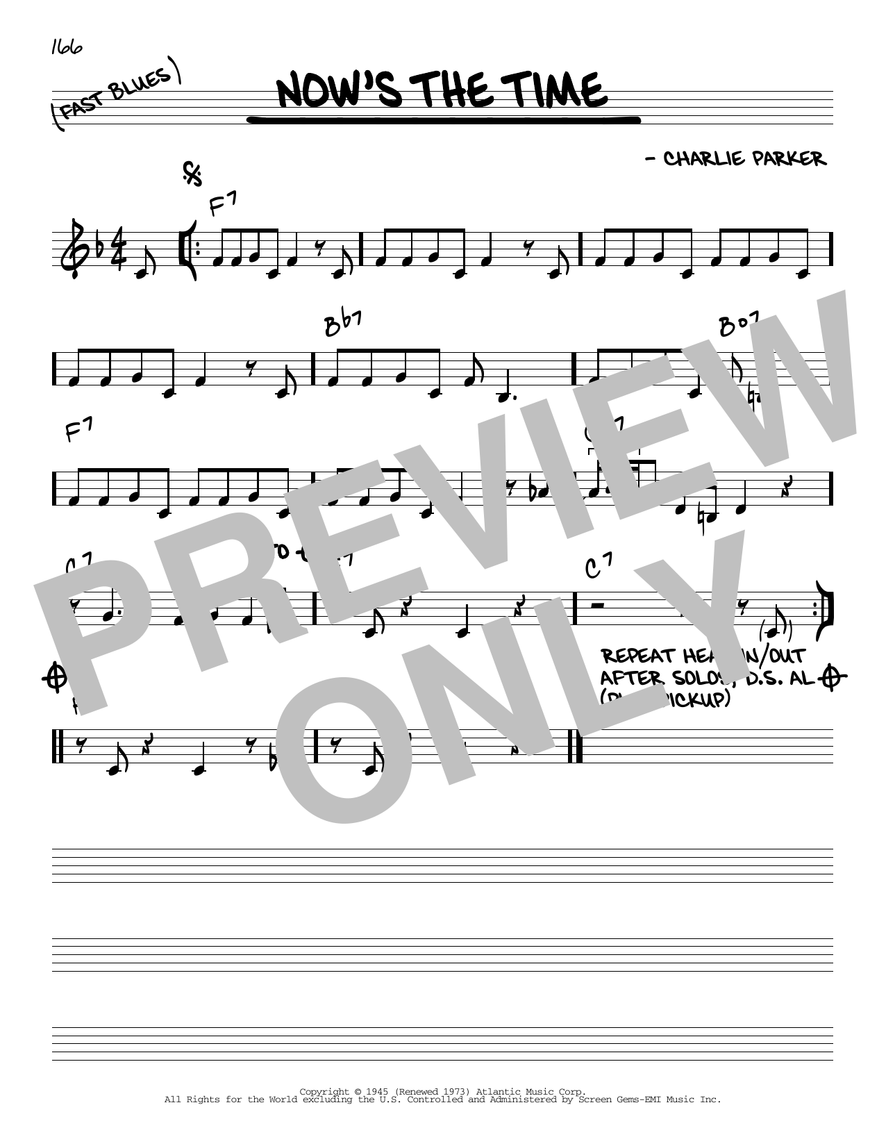 Produktbild zu: Now's The Time