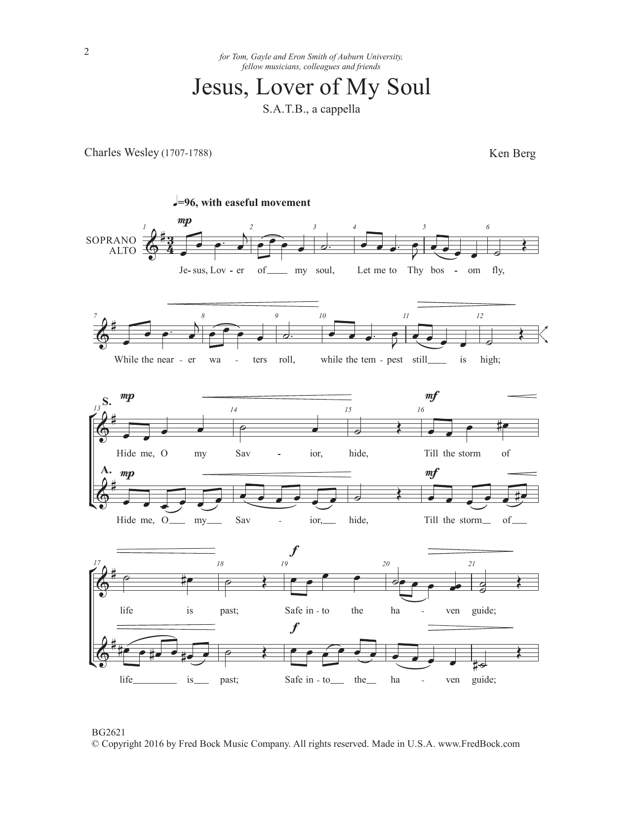 Product gallery: Page 1 of 1 Jesus, Lover of My Soul, Charles Wesley