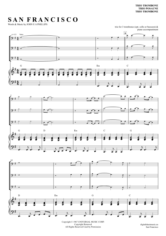 Produktbild zu: San FranciscoScott McKenzie