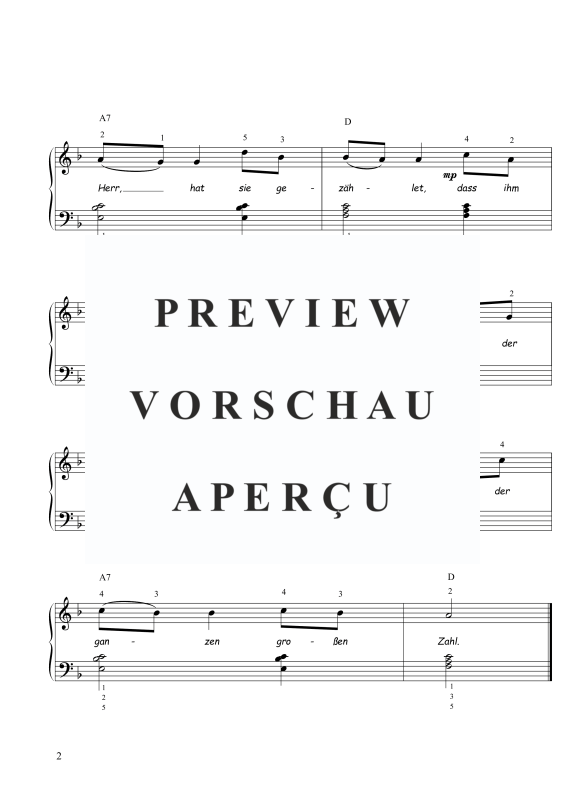 gallery: Weißt du, wieviel Sternlein stehen , , (Klavier Solo)