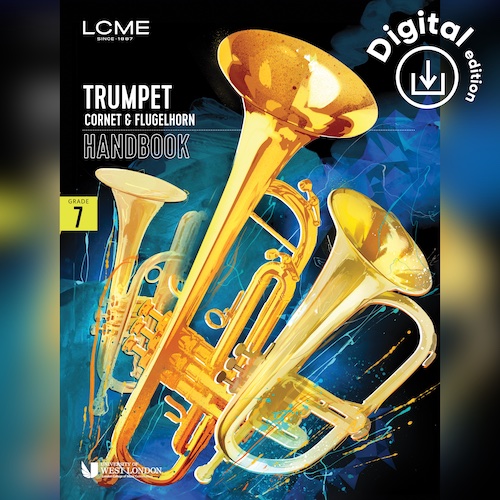 Produktbild zu: LCME Trumpet, Cornet & Flugelhorn Handbook 2025: Grade 7