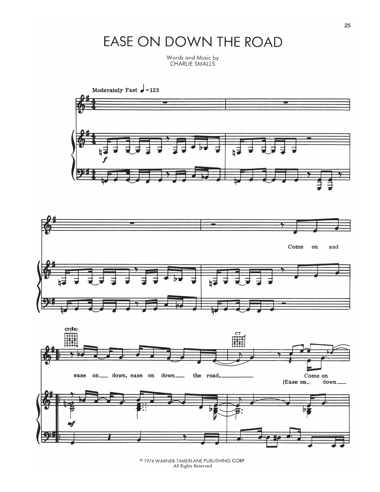 Produktbild zu: Ease On Down The Road (from The Wiz)