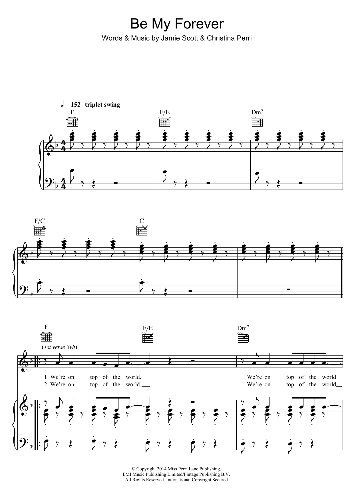 Produktbild zu: Be My Forever (feat. Ed Sheeran)