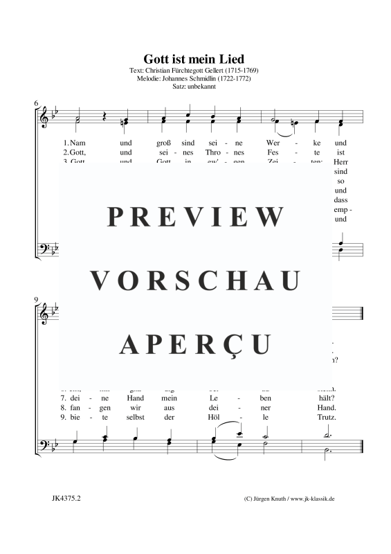 Produktgalerie: Seite 3 von 3 Gott ist mein Lied, , Gemischter Chor