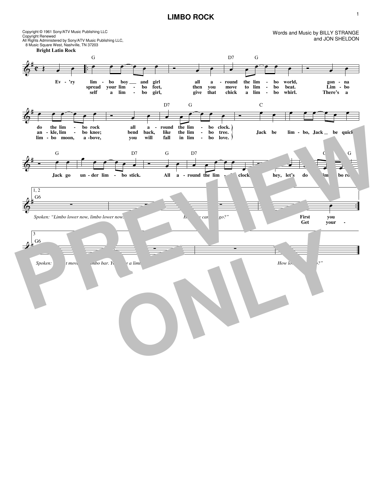 Produktgalerie: Seite 1 von 1 Limbo Rock, Chubby Checker, Melodieinstrument
