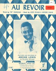 cover: Au Revoir, Archie Lewis