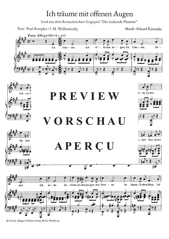 gallery: Eduard Künneke Operetten Liederbuch, , 