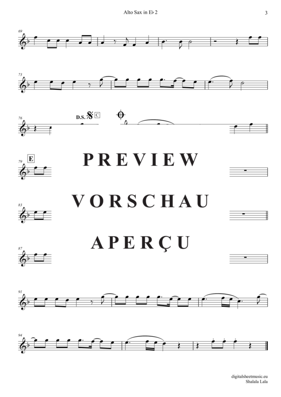 Product gallery: Page 13 of 21 Shalala Lala (Saxophon Trio AAA(T) , Vengaboys,  + piano)