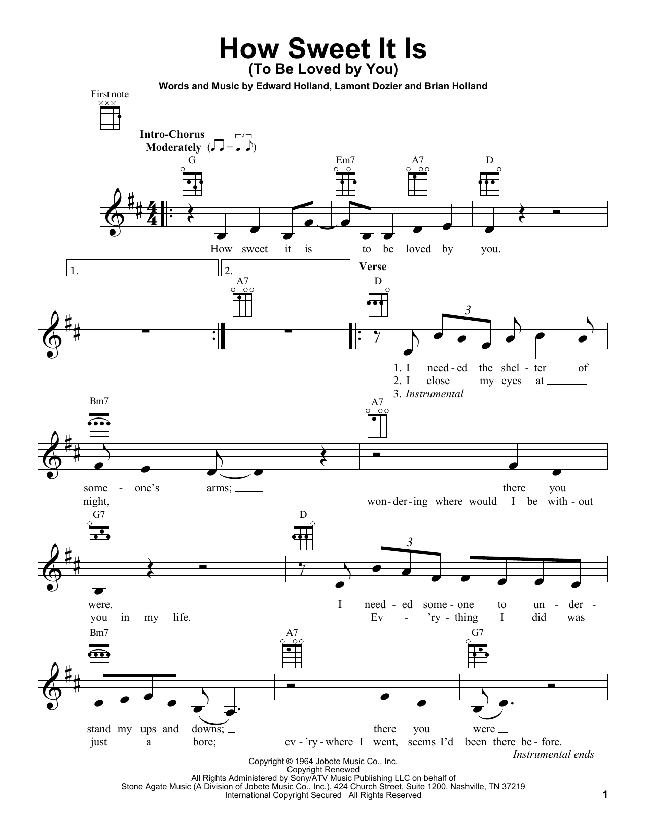 Product gallery: Page 1 of 1 How Sweet It Is (To Be Loved By You), James Taylor