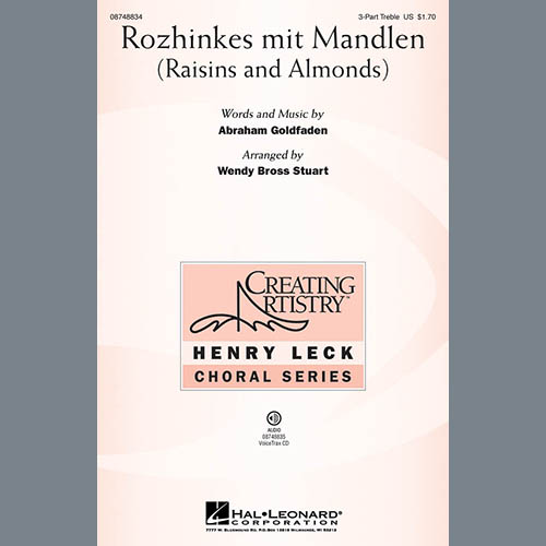 cover: Rozhinkes Mit Mandlen (Raisins And Almonds), Wendy Bross Stuart, Chor