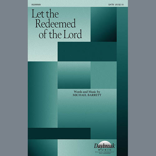 cover: Let The Redeemed Of The Lord, Michael Barrett