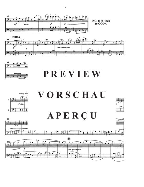 Produktgalerie: Seite 20 von 21 R3E2: Rumba, Romp, and Refrain , , (Duett für 2x Euphonium)