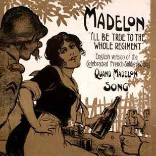 cover: Quand Madelon, Camille Isidore Robert, Gesang, Gitarre, Klavier