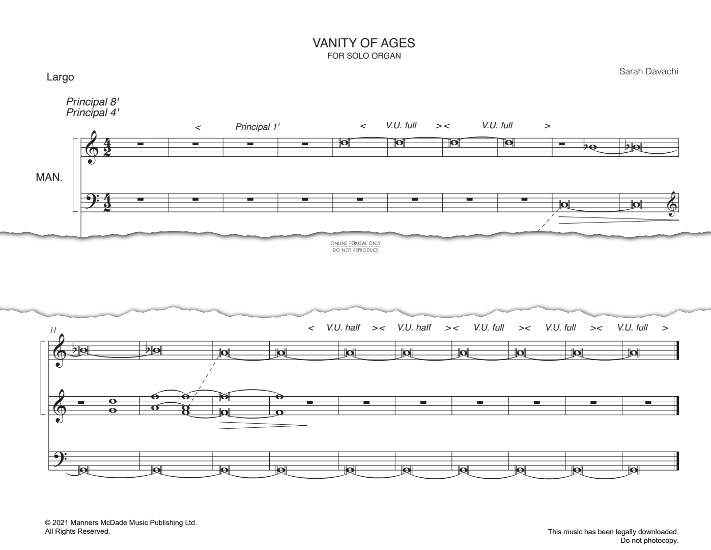 Product gallery: Page 1 of 1 Vanity of Ages, Sarah Davachi