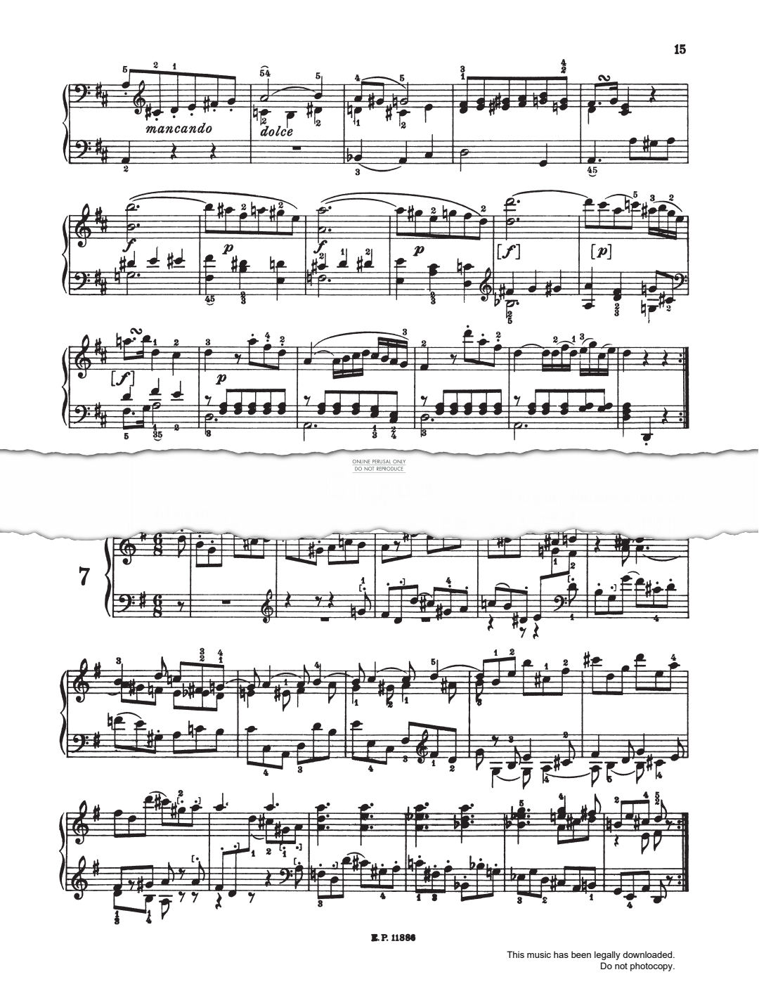 Produktbild zu: Gigue In G Major KV574