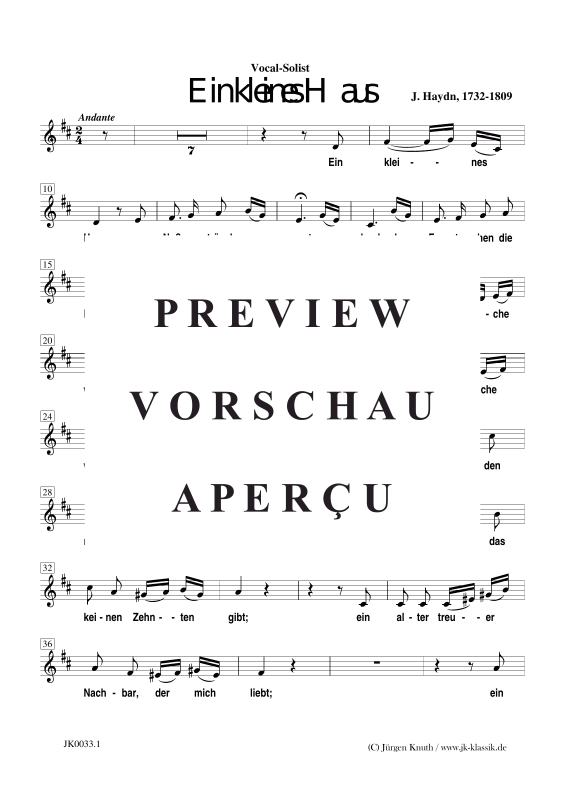 Produktgalerie: Seite 8 von 11 Ein kleines Haus, , Klavier + Gesang Duett