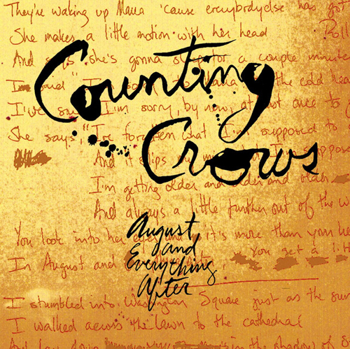 cover: Sullivan Street, Counting Crows, Gesang, Gitarre, Klavier
