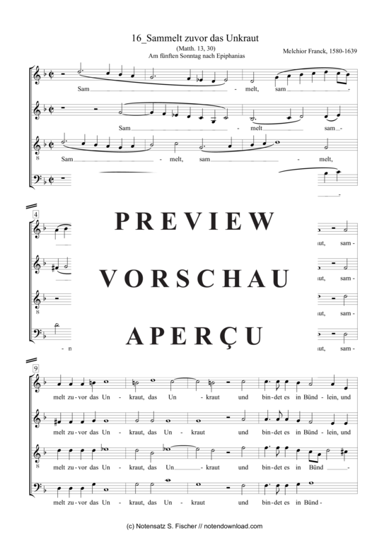 Product gallery: Page 2 of 5 Sammelt zuvor das Unkraut , , (mixed choir)