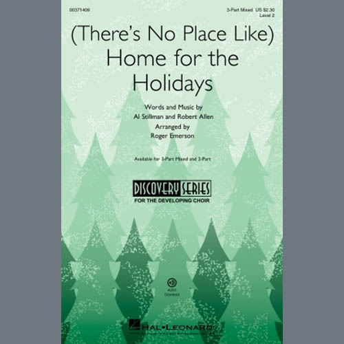 cover: (There's No Place Like) Home For The Holidays (arr. Roger Emerson), Al Stillman and Robert Allen