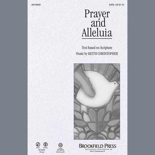 cover: Prayer And Alleluia, Keith Christopher, Chor