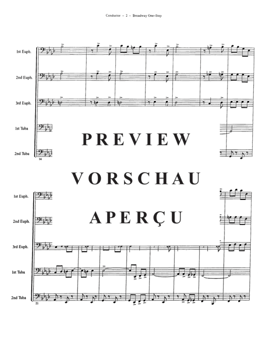 Product gallery: Page 4 of 20 Broadway One Step , , (Tuba Quartett EETT)