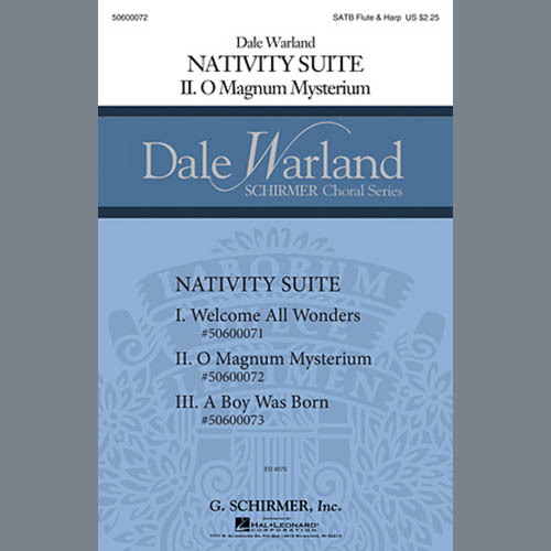 cover: O Magnum Mysterium, Dale Warland, Chor