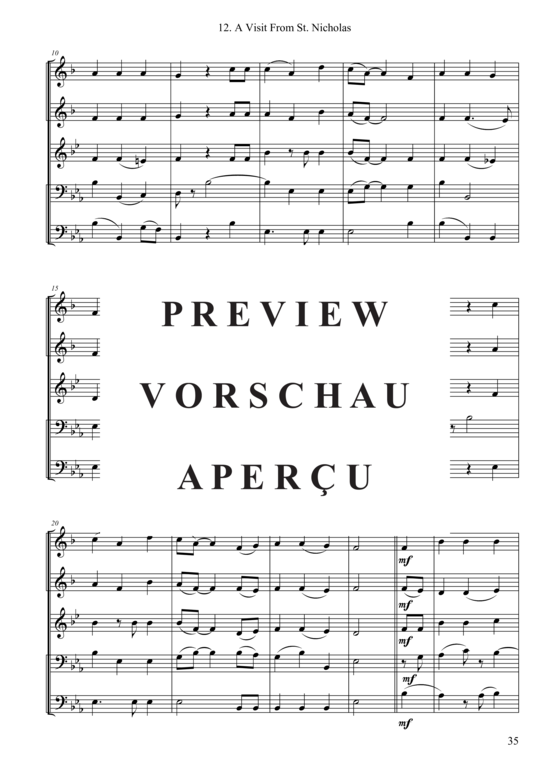 gallery: A Visit From St. Nicholas , , (Blechbläser Quintett)