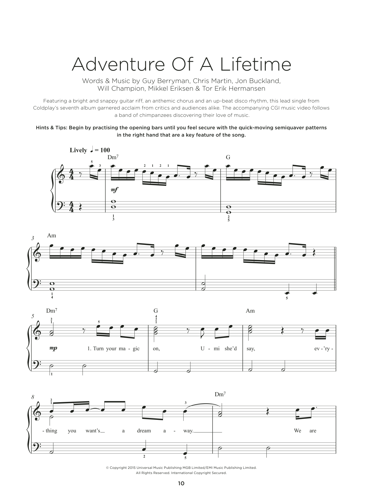 Produktbild zu: Adventure Of A Lifetime