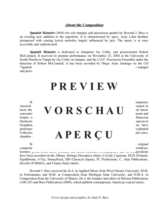 Product gallery: Page 3 of 21 Hurricane , , (trumpet solo and piano)