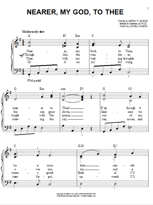 Produktbild zu: Nearer, My God, To Thee