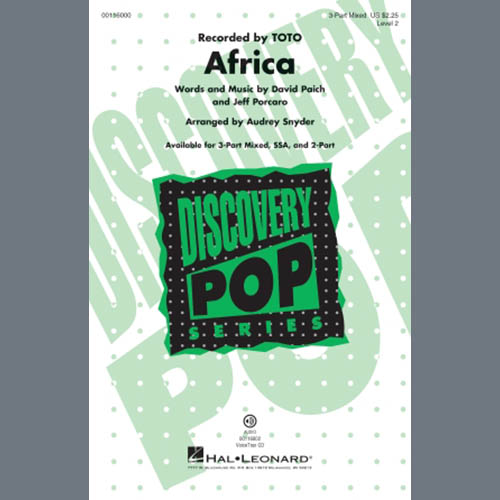 Produktbild zu: Africa (arr. Audrey Snyder)