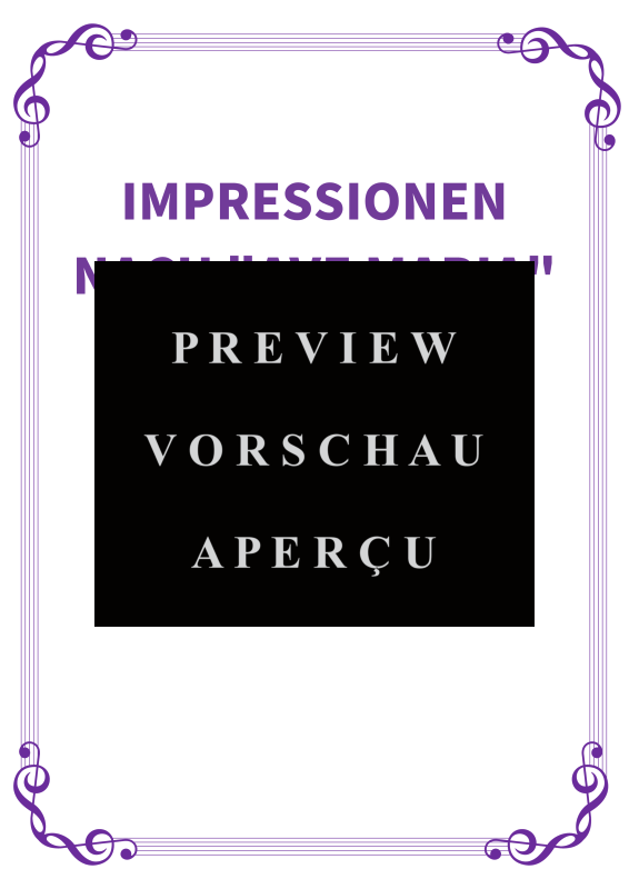 Produktgalerie: Seite 2 von 11 Impressionen nach Ave Maria, , Gesang und Klavier