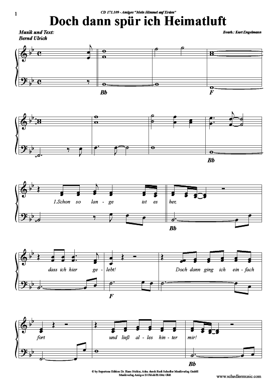 Produktbild zu: Doch dann spür ich Heimatluft Amigos