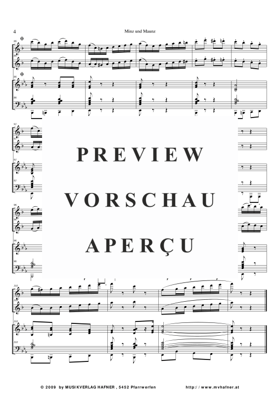 Product gallery: Page 9 of 11 Minz und Maunz Solo für 2 Klarinetten, , (large wind orchestra)