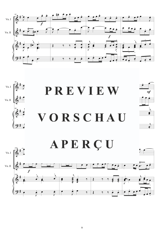 Produktgalerie: Seite 10 von 11 Trio Sonata No.7 in G-Dur Op.1, , 2 Violinen und Cembalo