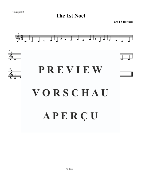 Produktgalerie: Seite 8 von 11 The 1st Noel, , BlechblÀser Ensemble