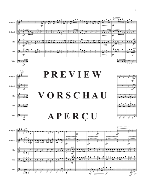 Produktgalerie: Seite 4 von 17 Wilhelm Tell Ouvertüre , , (Blechbläserquintett)