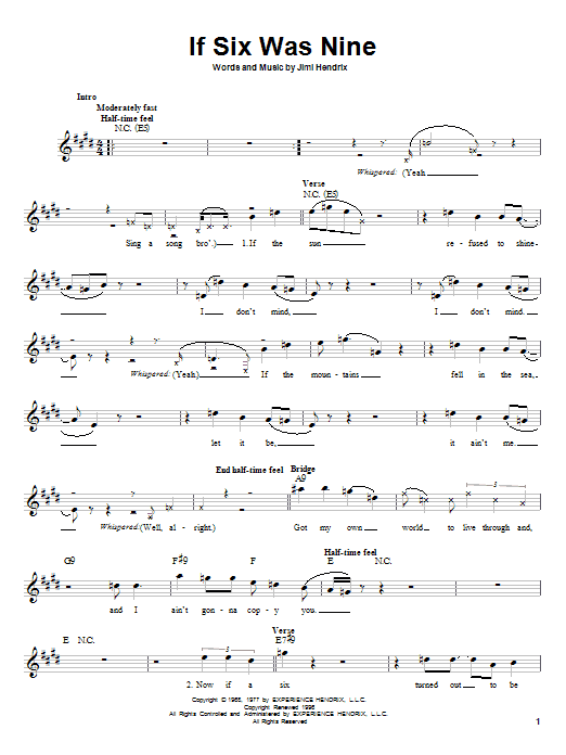 Produktbild zu: If Six Was Nine